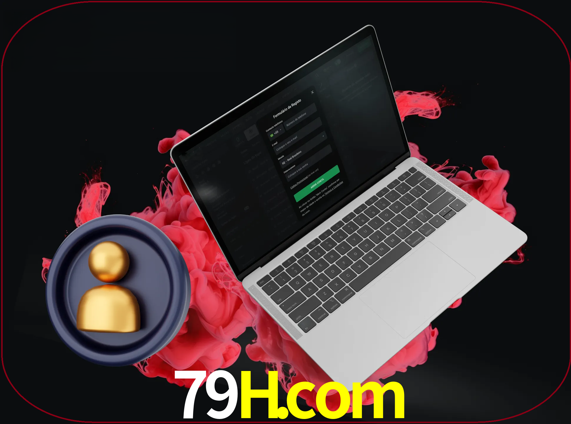No cabeçalho do site 79h, clique no botão que o levará a um formulário especial onde terá de introduzir as suas informações actuais.